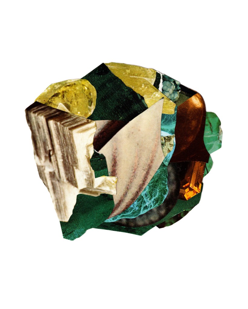 Holocene, Hand-cut paper collage, 2020-22