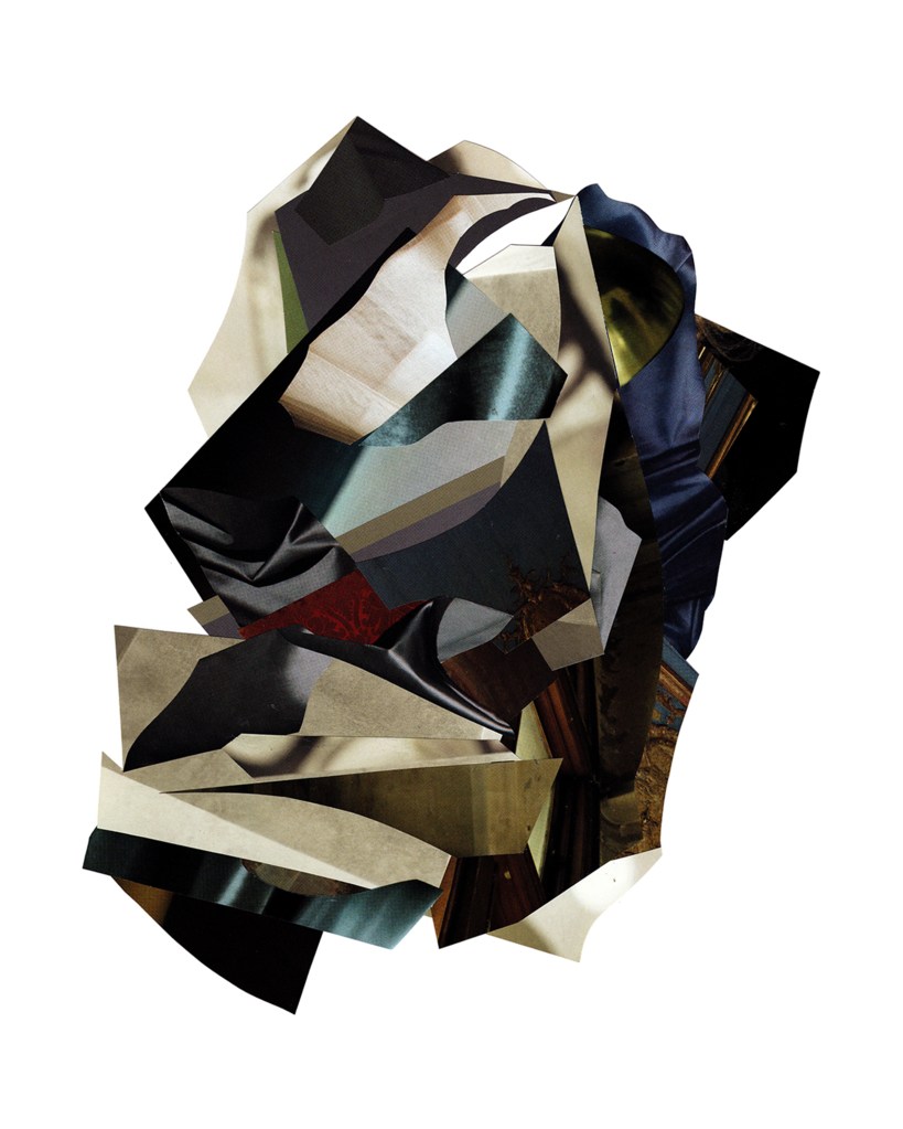 Structural Color, Hand-cut paper collage, 2020-22